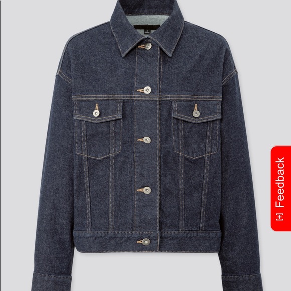 Oversized Uniqlo denim jacket - Picture 6 of 6